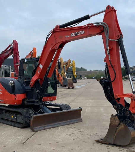 2019 Kubota KX080-4 mini excavator