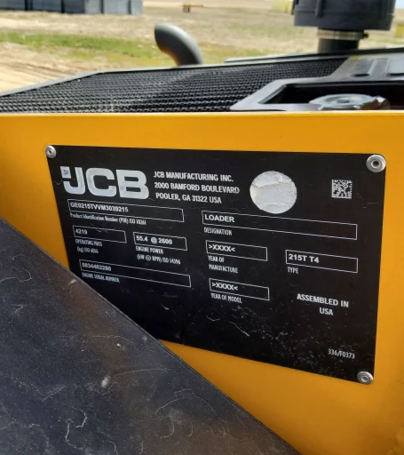 2021 JCB 215T Super tracked skid steer loader