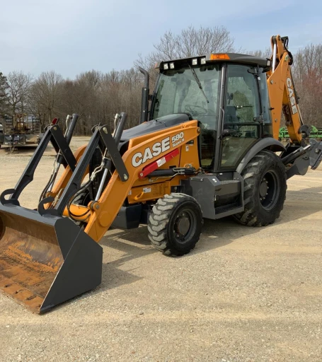 2018 Case 580 Super N 4x4 Loader Backhoe WExtendahoe