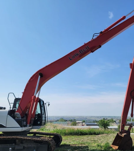 2013 Link-Belt 250X3 LF long reach excavator