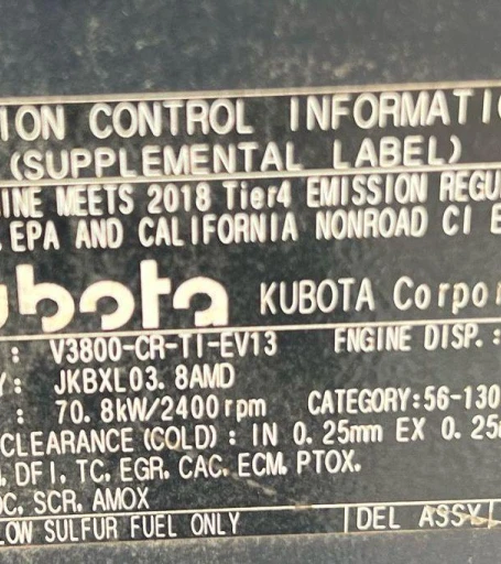 2019 Kubota SVL95-2S tracked skid steer loader