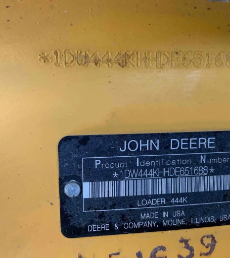 John Deere 444K High Lift Wheel Loader