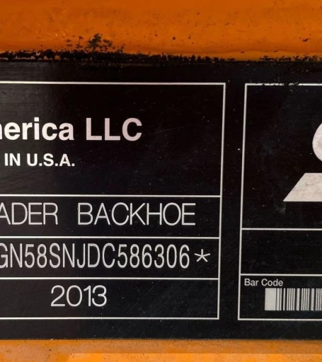 2013 Case 580 Super N backhoe