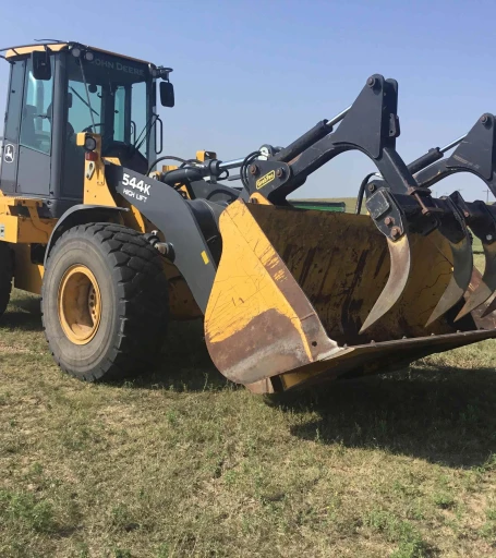2010 John Deere 544K High Lift Wheel Loader WGrapple