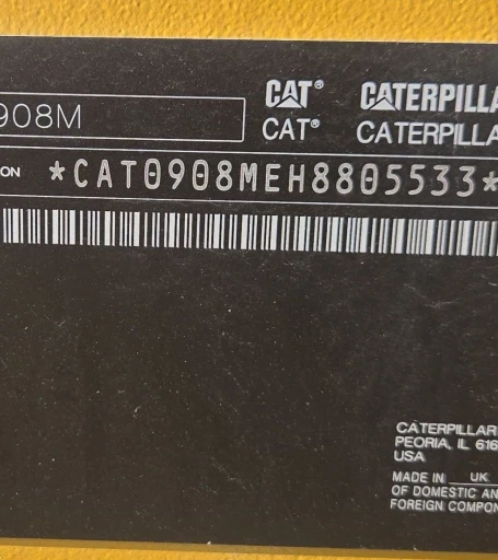 2022 Caterpillar 908M wheel loader