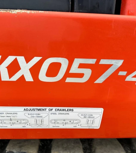 2018 Kubota KX057-4 mini excavator