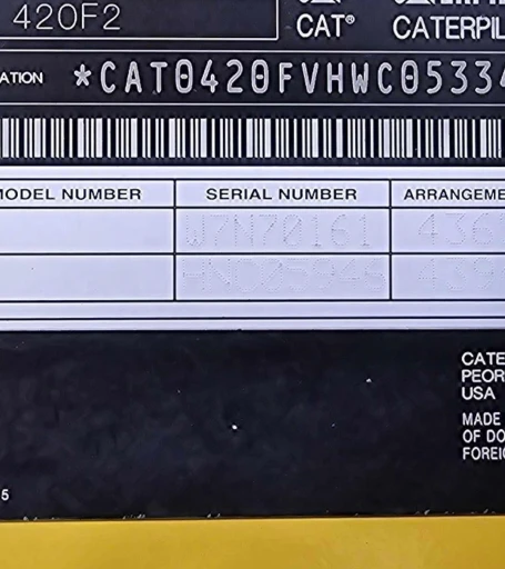 2017 Caterpillar 420F2  Backhoe