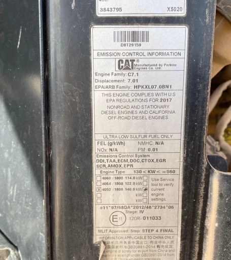 2017 Caterpillar 938M wheel loader