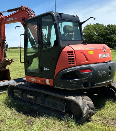 2021 Kubota KX080-4 mini excavator