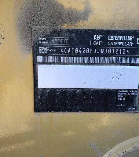 2013 Caterpillar 420F IT 4x4 Loader Backhoe