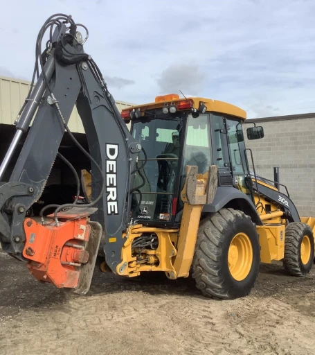 2015 John Deere 310SL 4x4 Loader Backhoe WExtendahoe, Compactor & Bucket