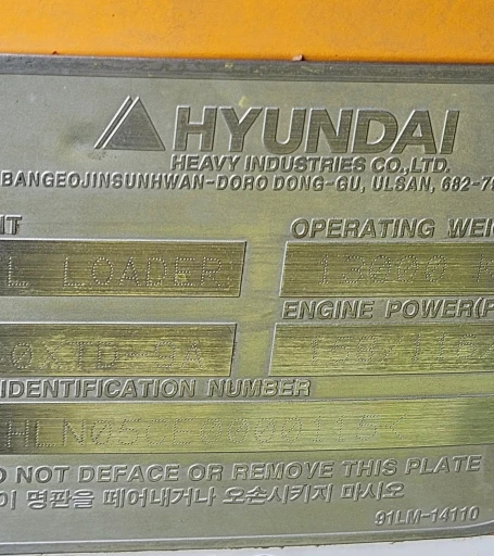 2015 Hyundai HL740XTD-9A Wheel Loader
