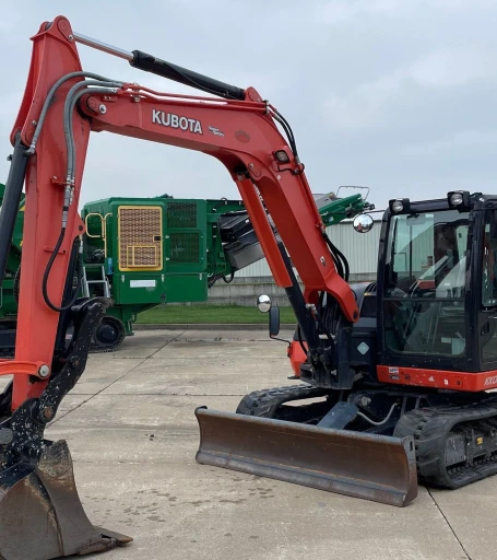 2019 Kubota KX080-4 mini excavator