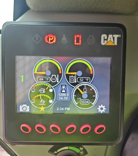 2020 Caterpillar 299D3 tracked skid steer loader