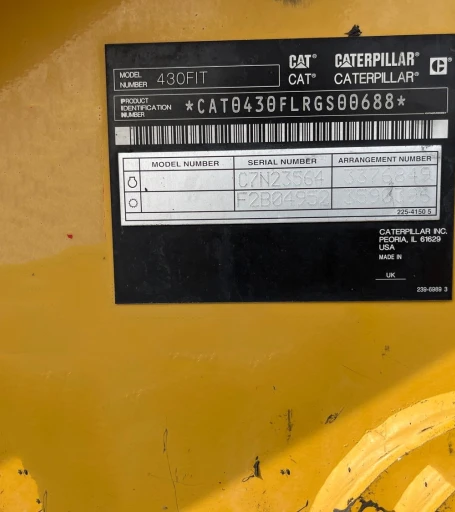 2015 Caterpillar 430F IT 4x4 Loader Backhoe