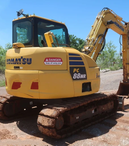 2018 Komatsu PC88MR-10  mini excavator