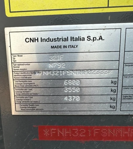 2021 Case 321F Wheel Loader