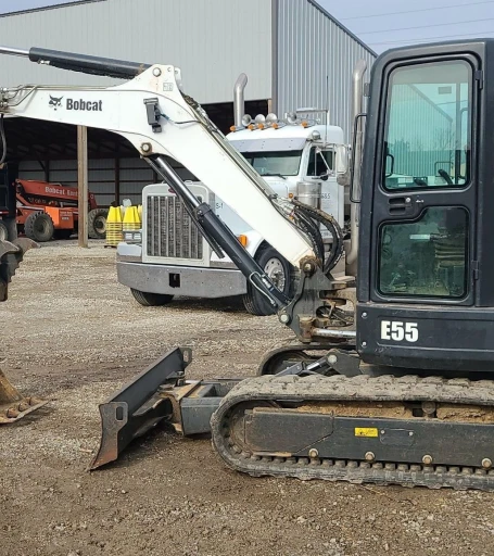 2019 Bobcat E55 mini excavator