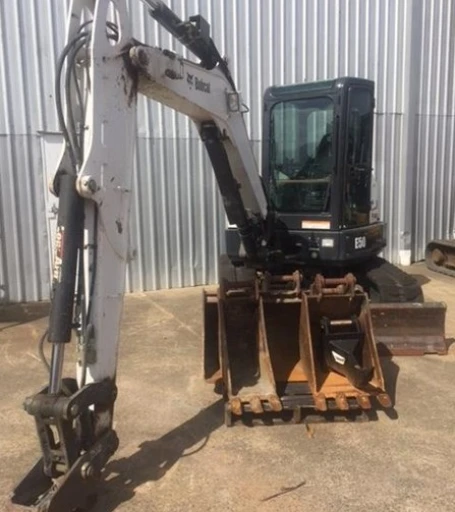 2016 BOBCAT E50 MINI EXCAVATOR