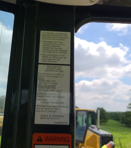 2021 John Deere 60G mini excavator