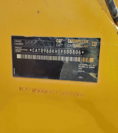 2013 Caterpillar 966K wheel loader