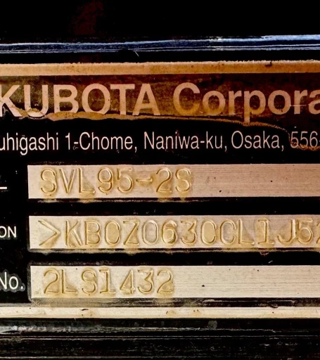 2020 Kubota SVL95-2S Compact Tr