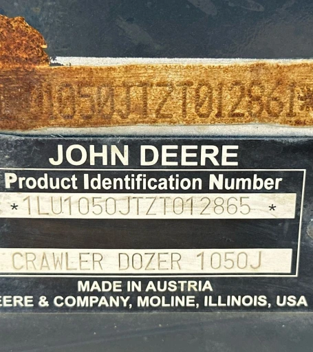 2013 John Deere 1050J Dozer