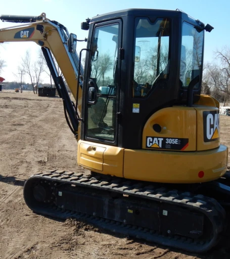 2018 Caterpillar 305E2 mini excavator