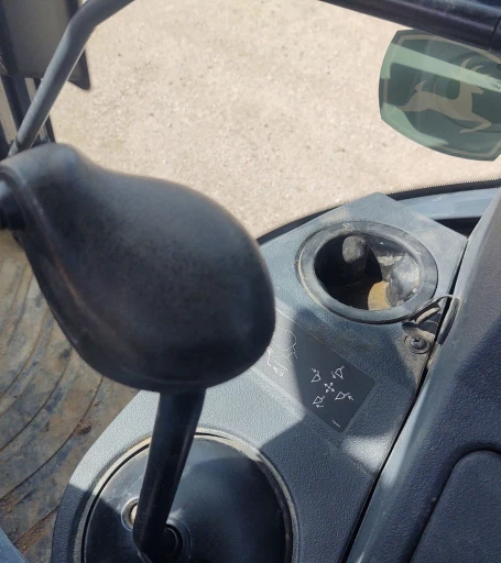 2018 John Deere 410L backhoe
