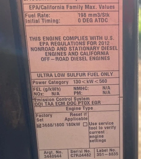 2012 Caterpillar 329E L excavator