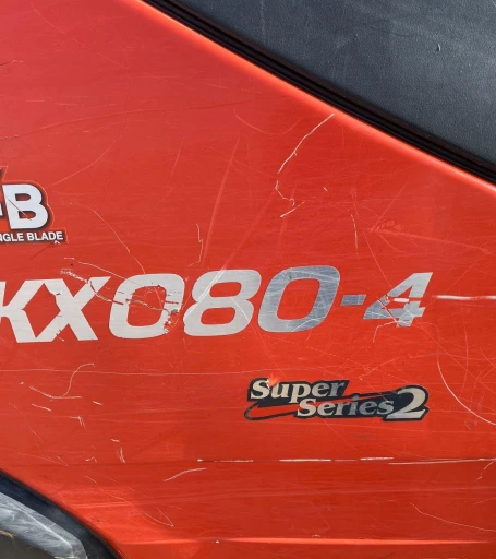 2020 Kubota KX080-4S2 mini excavator