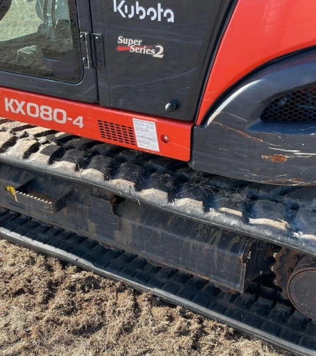 2020 Kubota KX080-4S2 mini excavator