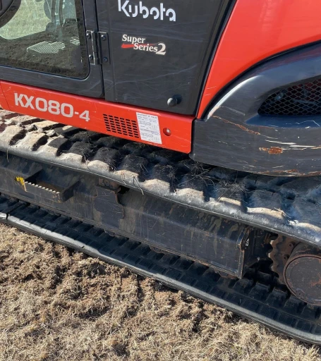2020 Kubota KX080-4S2 mini excavator