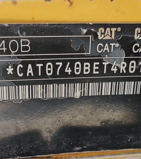 2013 Caterpillar 740B haul truck
