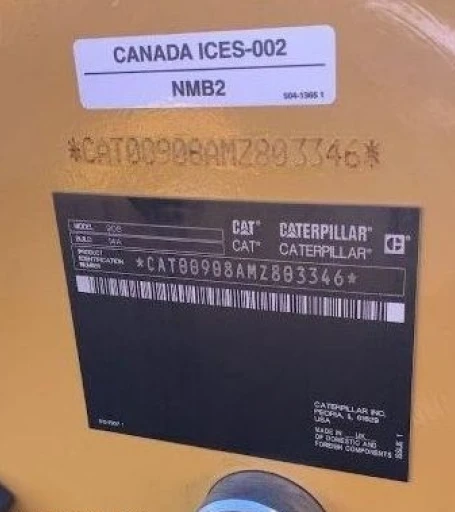 2023 Caterpillar 908 wheel loader