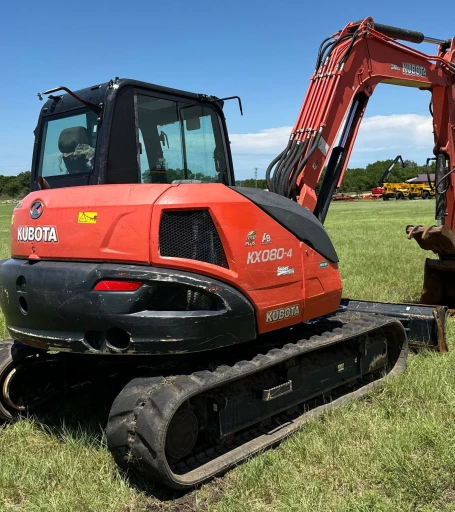 2021 Kubota KX080-4 mini excavator