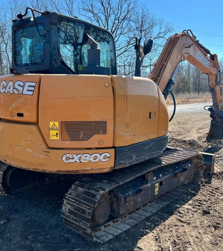 2018 Case CX80C excavator