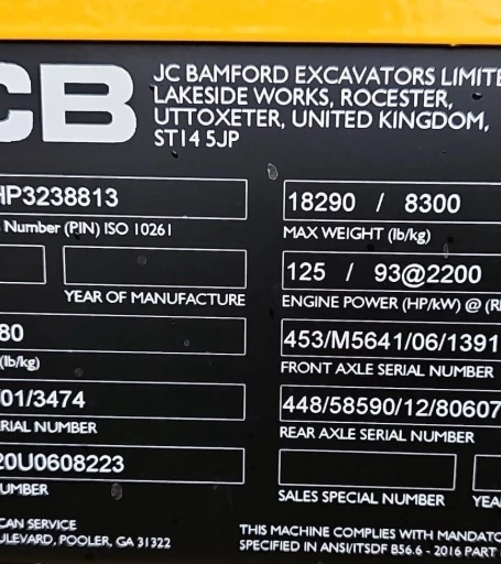 2023 JCB 542-70AG telehandler