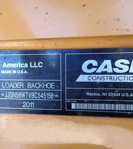 2011 Case 580 Super N WT 4x4 Backhoe WExtendahoe