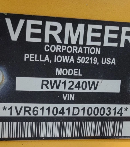 2013 Vermeer RTX1250 rock saw