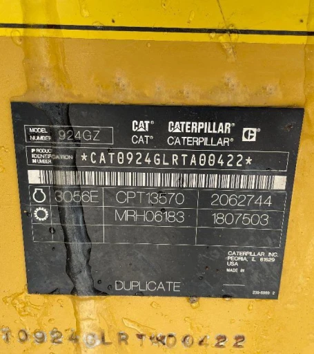 2005 Caterpillar 924GZ Wheel Loader